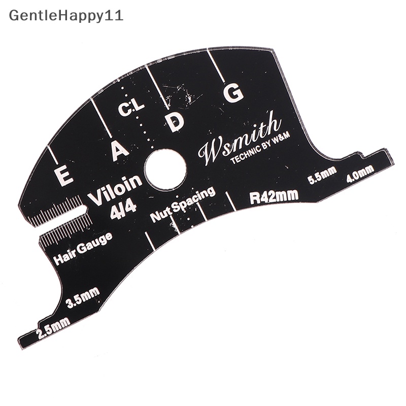 Gentlehappy Violin Bridges al Mold Template 4/4alat Perbaikan Jembatan Biola id