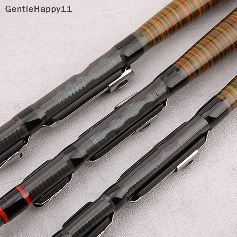 Gentlehappy 1.2m-2.4m Portable Mini Telescopic Fishing Rod Spinning Fly Memancing Ikan Gurame Serat Karbon Rock Travel Jig Rod id