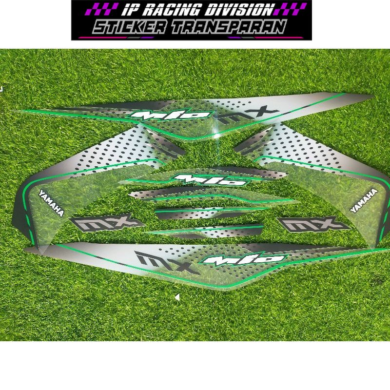 Striping transparan Mio Soul MX bintik