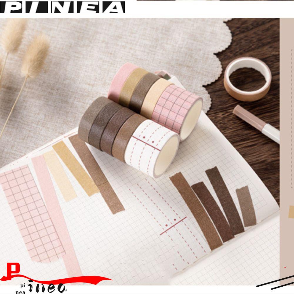 Nanas Hand Rekening Tape Stationery Tape Label Stiker Washi Warna Warni