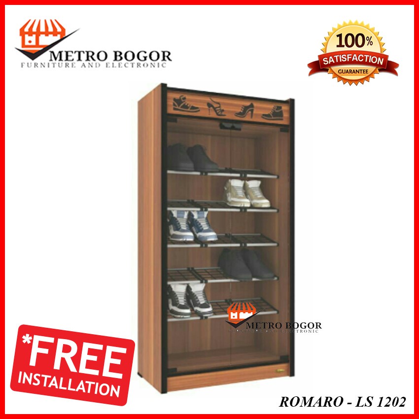 Rak Sepatu / Shoe Rack / Tempat Sepatu ROMARO LS 1202