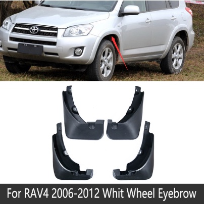 Flaps Lumpur Mobil Untuk Toyota RAV4 2006~2012 XA30 2007 2008 2009 2010 2011 Mudguard Splash Guards Fender Mudflaps Aksesoris Mobil