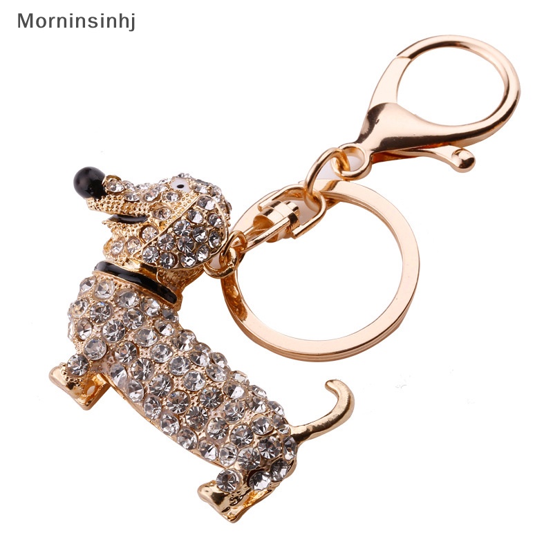 Mornin Fashion Dog Dachshund Gantungan Kunci Mobil Gantungan Kunci Pesona Liontin Keys Holder Keyring id