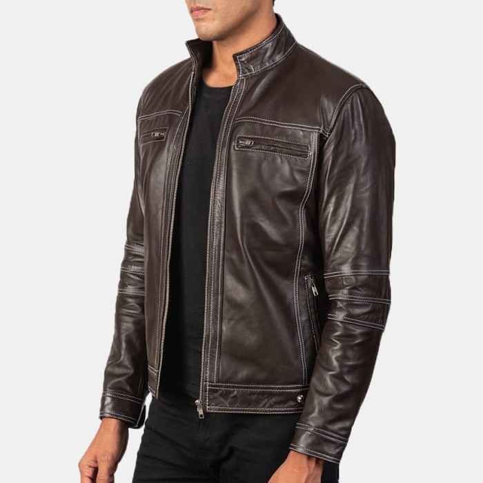 jaket kulit pria asli jaket kulit domba garut jaket kulit asli domba Garut model terbaru /jaket kuli