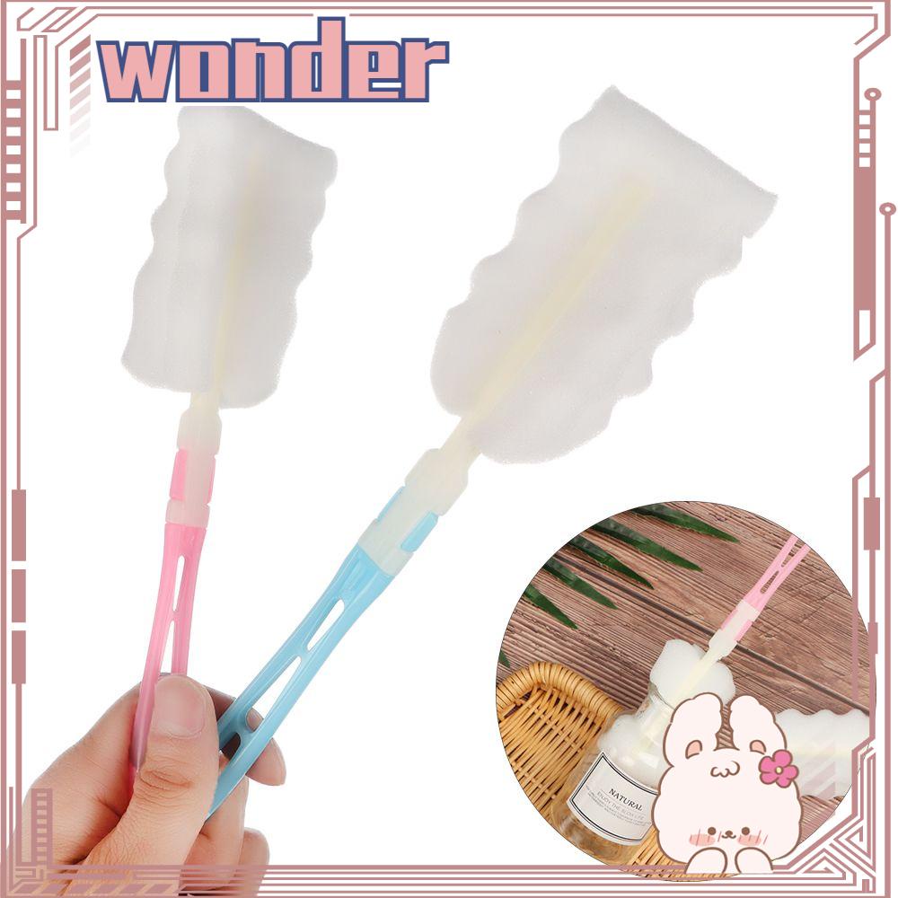 Wonder 1/5PCS Sikat Botol Bayi Alat Pembersih Makan Plastik Bayi