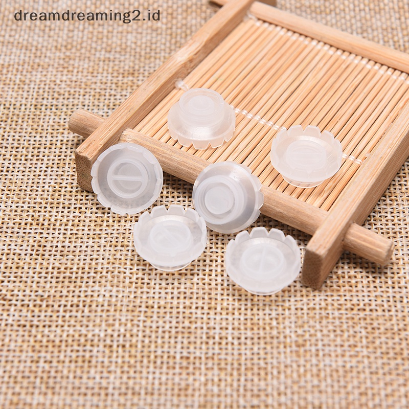 (drea) 50 /100pcs Eyelash Grafg Eyelash Blossom Cup Sun Cincin Tempat Lem Berbunga //