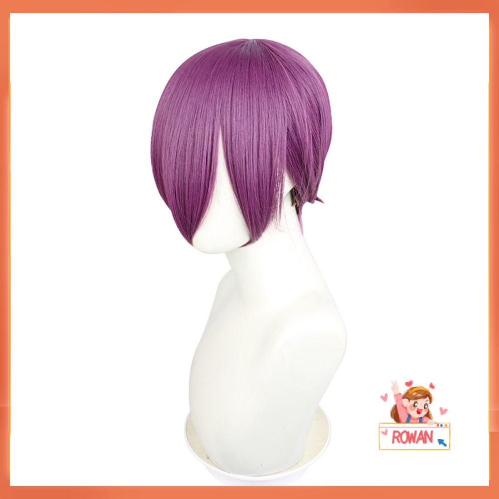 R-FLOWER Wig Rambut New Devil Purple Lesser Chainsaw Man