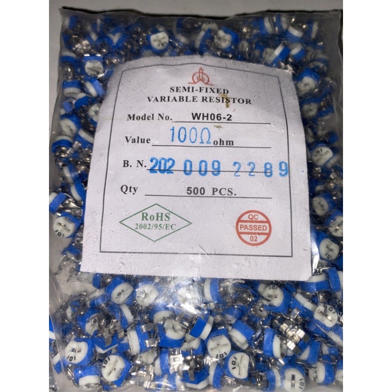 10pcs trimpot 100ohm