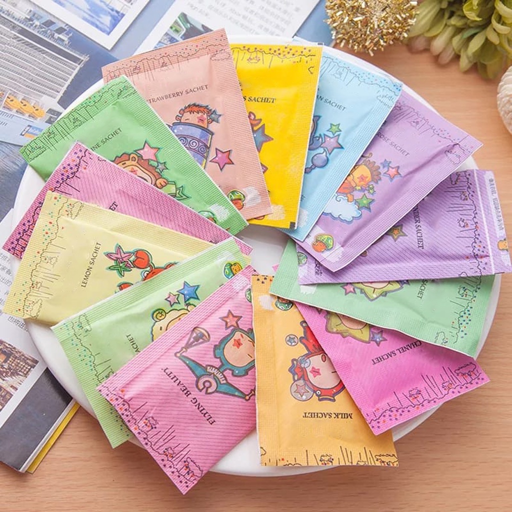❤️GTB❤️ Pengharum Ruangan Pewangi Tas Laci Lemari Mobil Toilet Kamar Harum Wangi Sachet Aroma R904