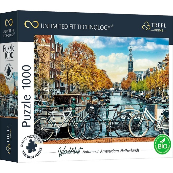 Trefl Prime 1000 Puzzle - Autumn In Amsterdam Netherlands 10702