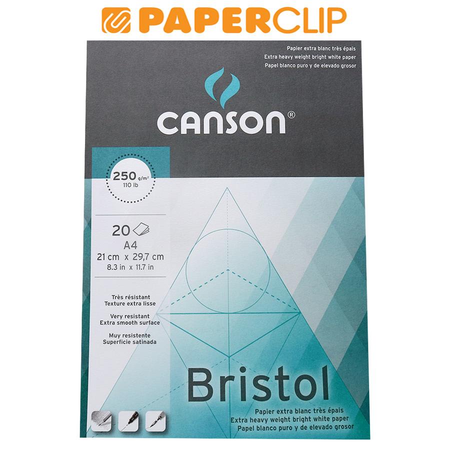 KERTAS / PAPER PAD CANSON BRISTOL 20S A4 250G