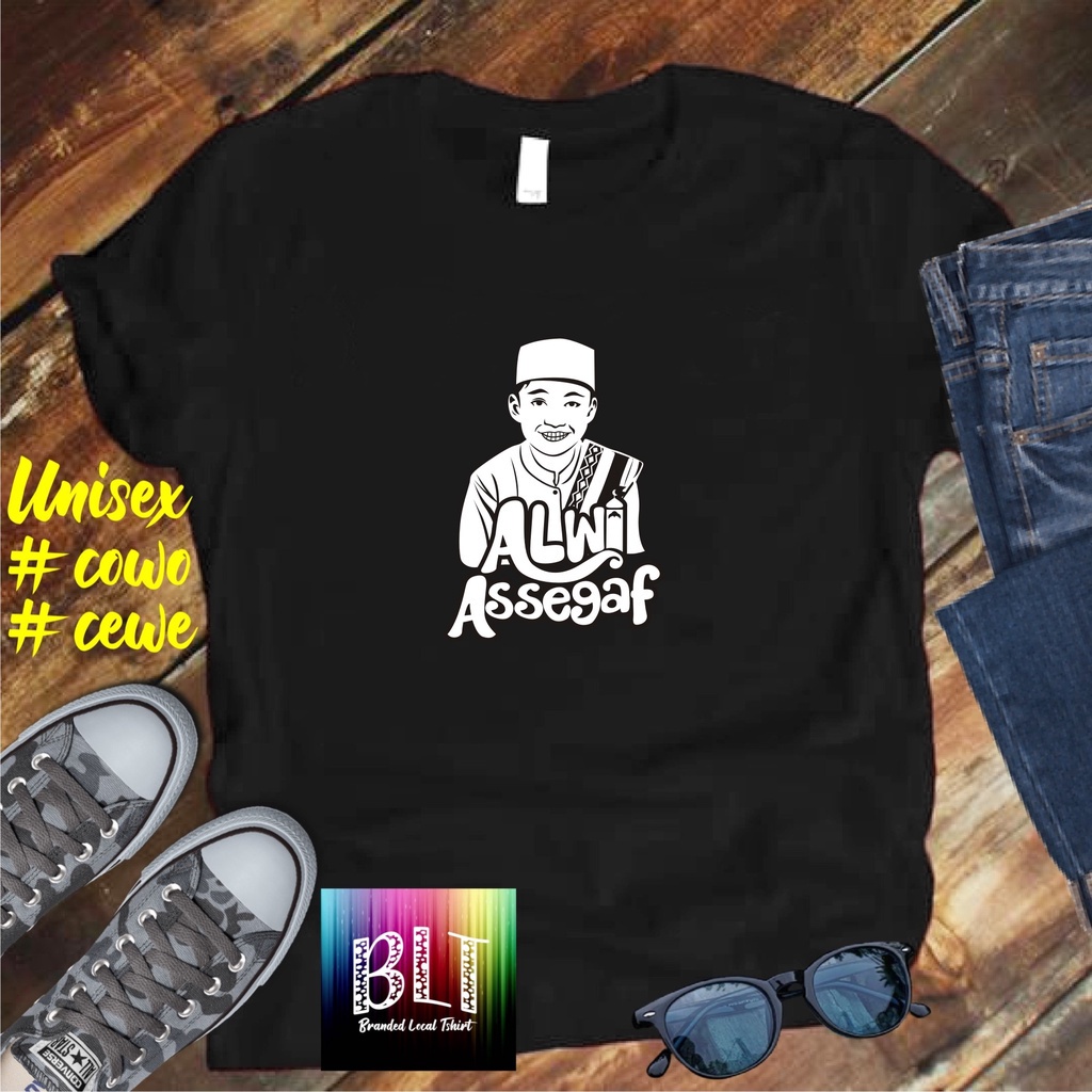 Xaviera Promo Gratis Ongkir/Kaos dtf ULAMA ALWI ASSEGAF Kaos daKwah Islam Pesantren santri santriwat
