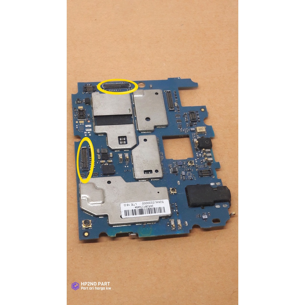 mesin Xiaomi mi 4 lte  perawan normal minus soket yang ditandai / LCD FRAME NORMAL MINUS JALUR DAN S