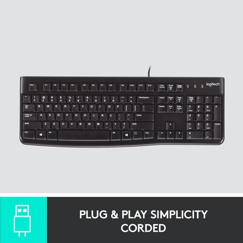 Keyboard USB Logitech K120 Original 100% Garansi Resmi