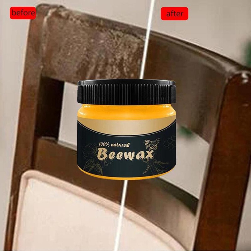 GOS  -J108- Beewax Pengkilap Kayu - Pembersih Furniture Kayu - Lilin Gel Lebah Alami Tahan Lama