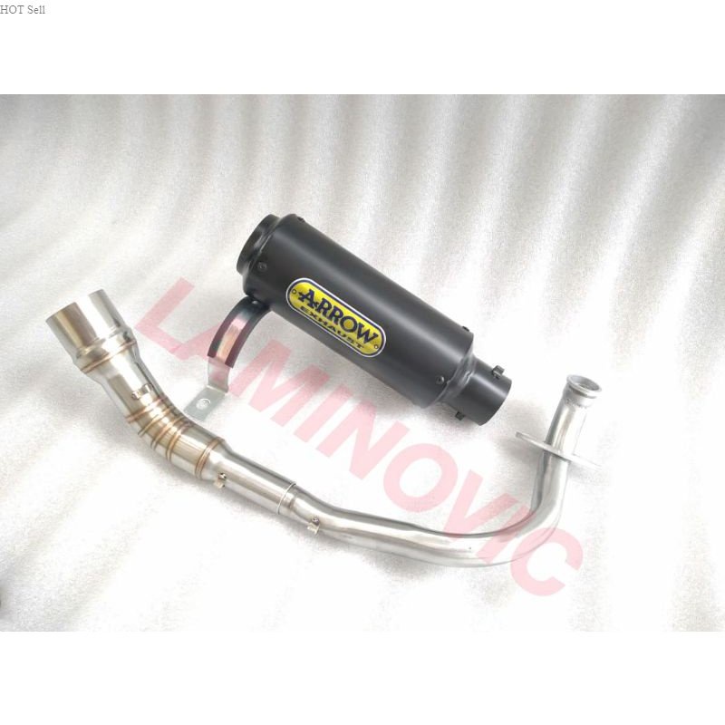 Knalpot Racing Arrow Vario 150/ 125 Honda Matic Click 125i full system terlariss