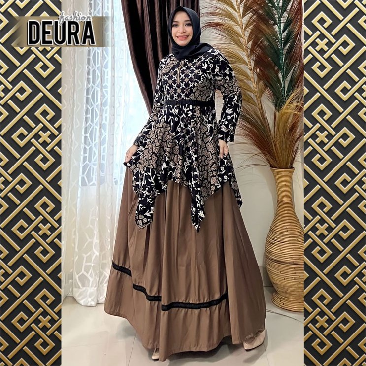 DEURA FASHION - Set Rok Deura Setelan Rok Batik D340 / Setelan Batik Wanita Terbaru / Setelan Remaja