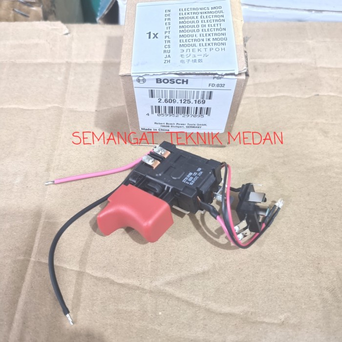 Murah GSR120LI SWITCH SAKELAR ON OFF BOR CORDLESS DRILL BOSCH GSR 120 LI KLP895