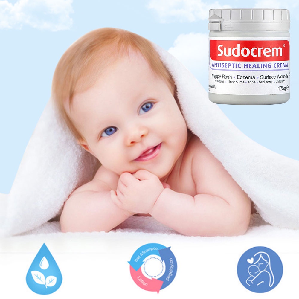 Sudocrem Baby Antiseptic Healing Cream Original 125gr Baby Care Cream Ruam Popok Cream Asli Sudocream From Mothercare