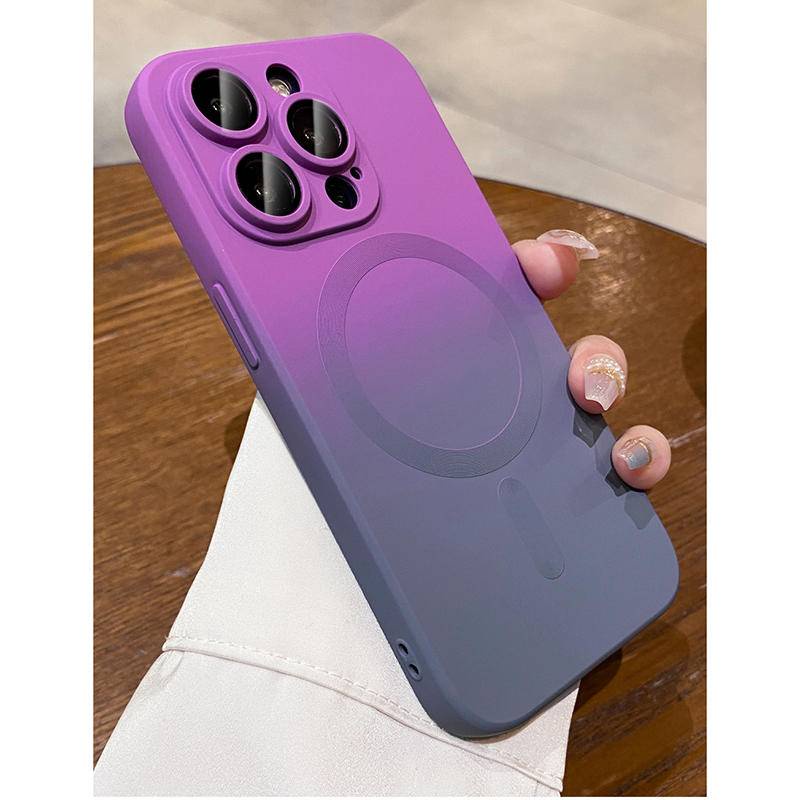 IPHONE Deluxe Edition Fashion Shockproof Case Untuk iPhone13 12 11 Pro MAX Gradient Silicone Case Anti Bentur Case Untuk iPhone13 iPhone12 iPhone11