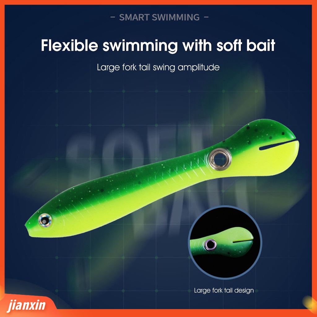 (In Stock) 5Pcs 10cm 6g Realistis Umpan Palsu Loach Bentuk Gigitan Aksesoris Praktis Buatan Umpan Perlengkapan Memancing