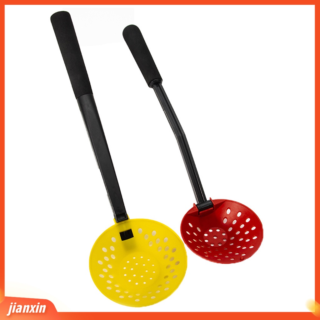 (In Stock) Ice Scoop Skimmer Anti Slip Tahan Dingin Foldable Winter Ice Fishing Skimmer Dengan Pegangan Untuk Outdoor