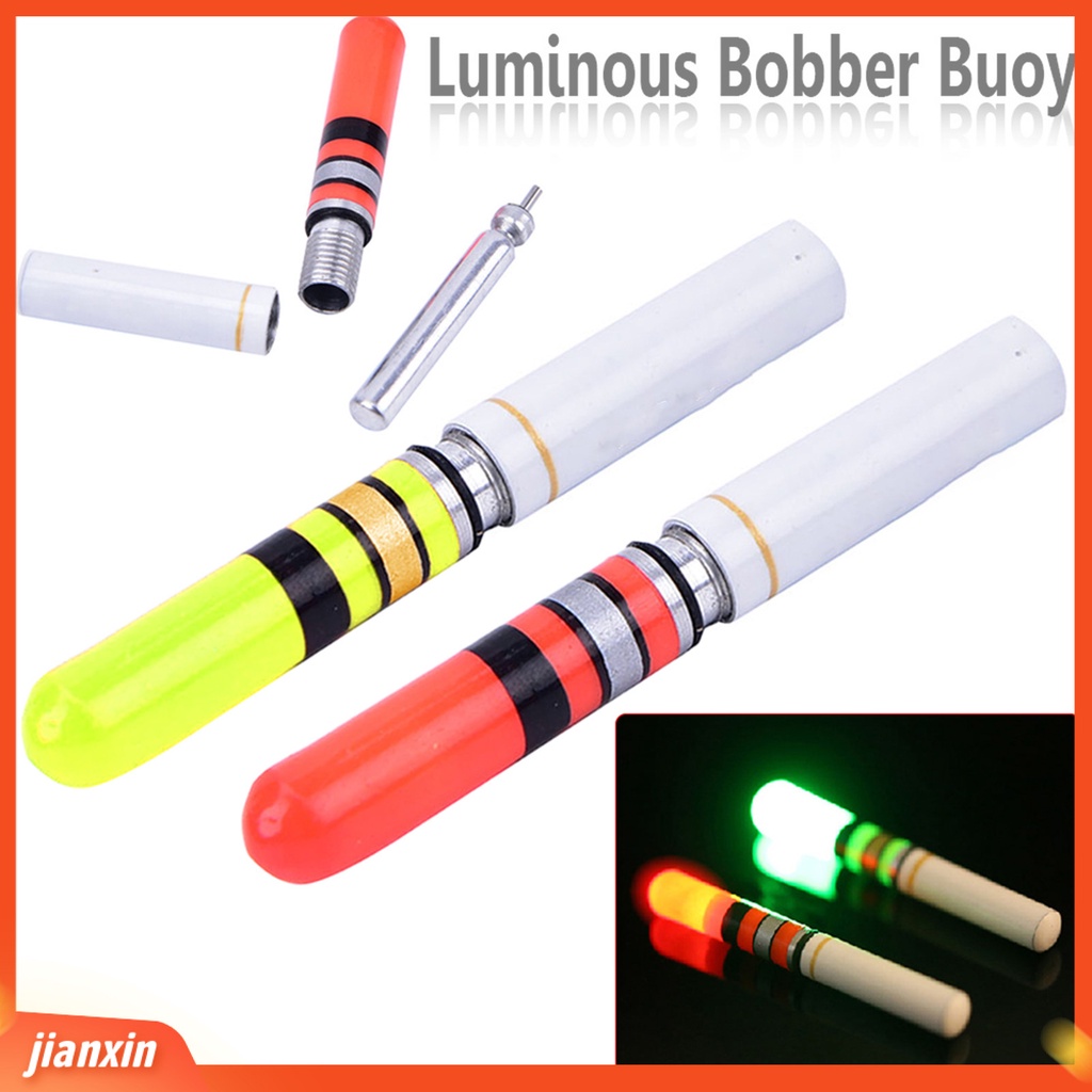 (In Stock) Pelampung Apung Luminous Lampu Memancing Bawah Air Bahan Plastik Tahan Lama Untuk Outdoor