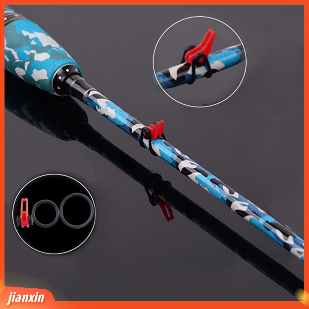 (In Stock) 5pcs Hook Secure Keepers Peralatan+10Pcs Cincin Umpan Aman Untuk Pancing