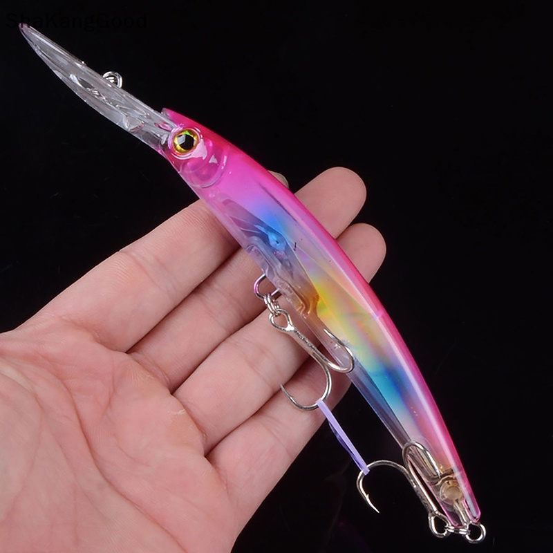 Selip 1 Pcs 17 cm 24g Wobbler Memancing Umpan Engkol Besar Ikan Kecil Bass Troli Umpan Buatan Ikan Gurame Umpan Pancing SKK