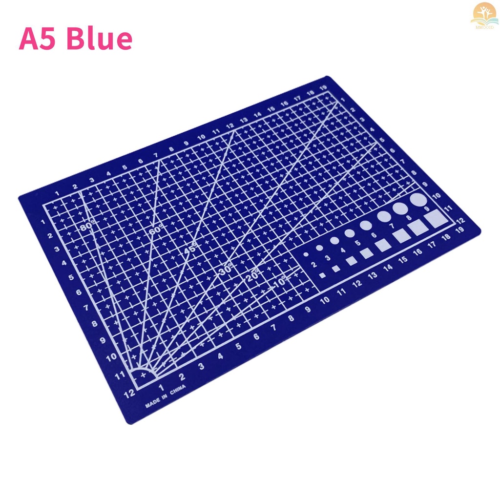 In Stock A5 Alas Pemotong Satu Sisi Cutting Board Cut Pad DIY Alat Dengan Garis Grid Bening Sudut Untuk Proyek Scrapbooking Art Dan Craft