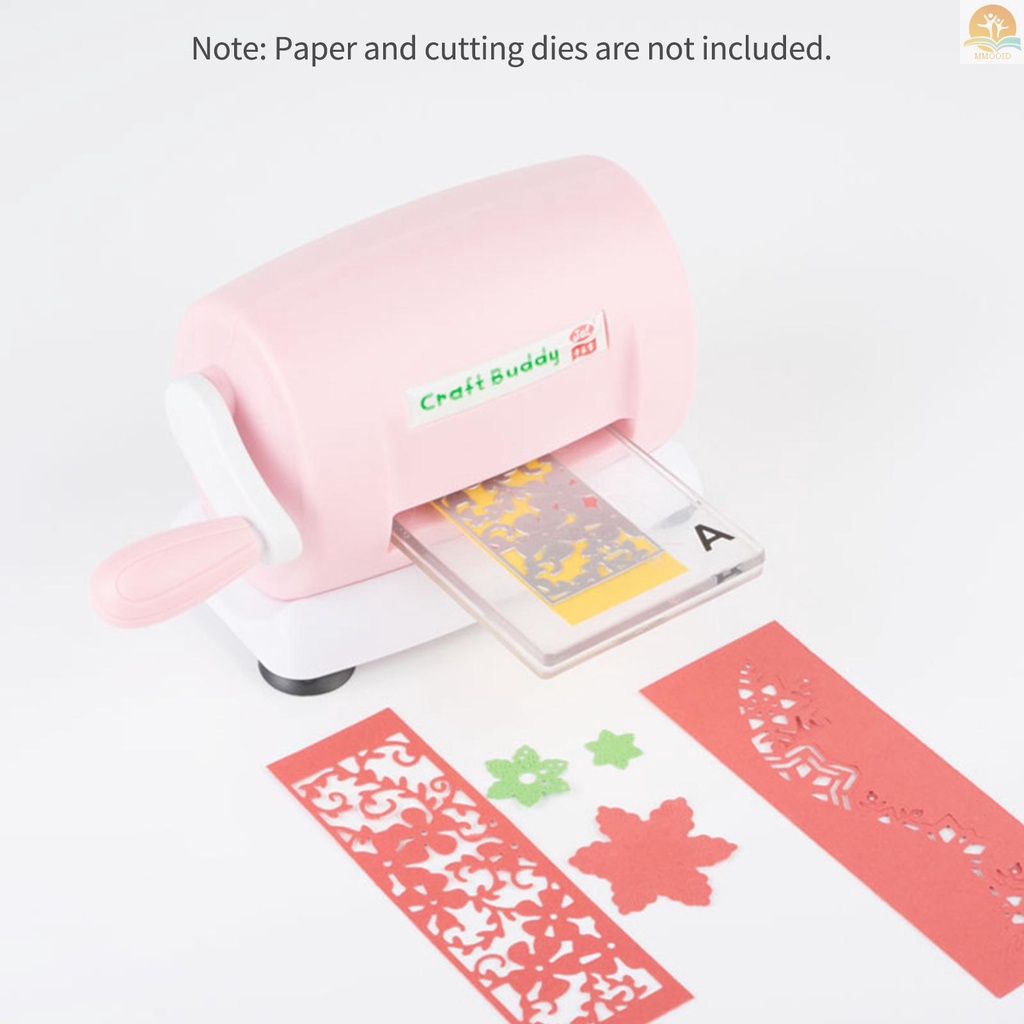 In Stock Mesin Die Cutting &amp; Embos Manual Portabel DIY Scrapbooking Die-Cut Machine Dengan Bantalan Pemotong Untuk Membuat Kartu Kertas Dekorasi Seni &amp; Kerajinan Handmake Projects Tools