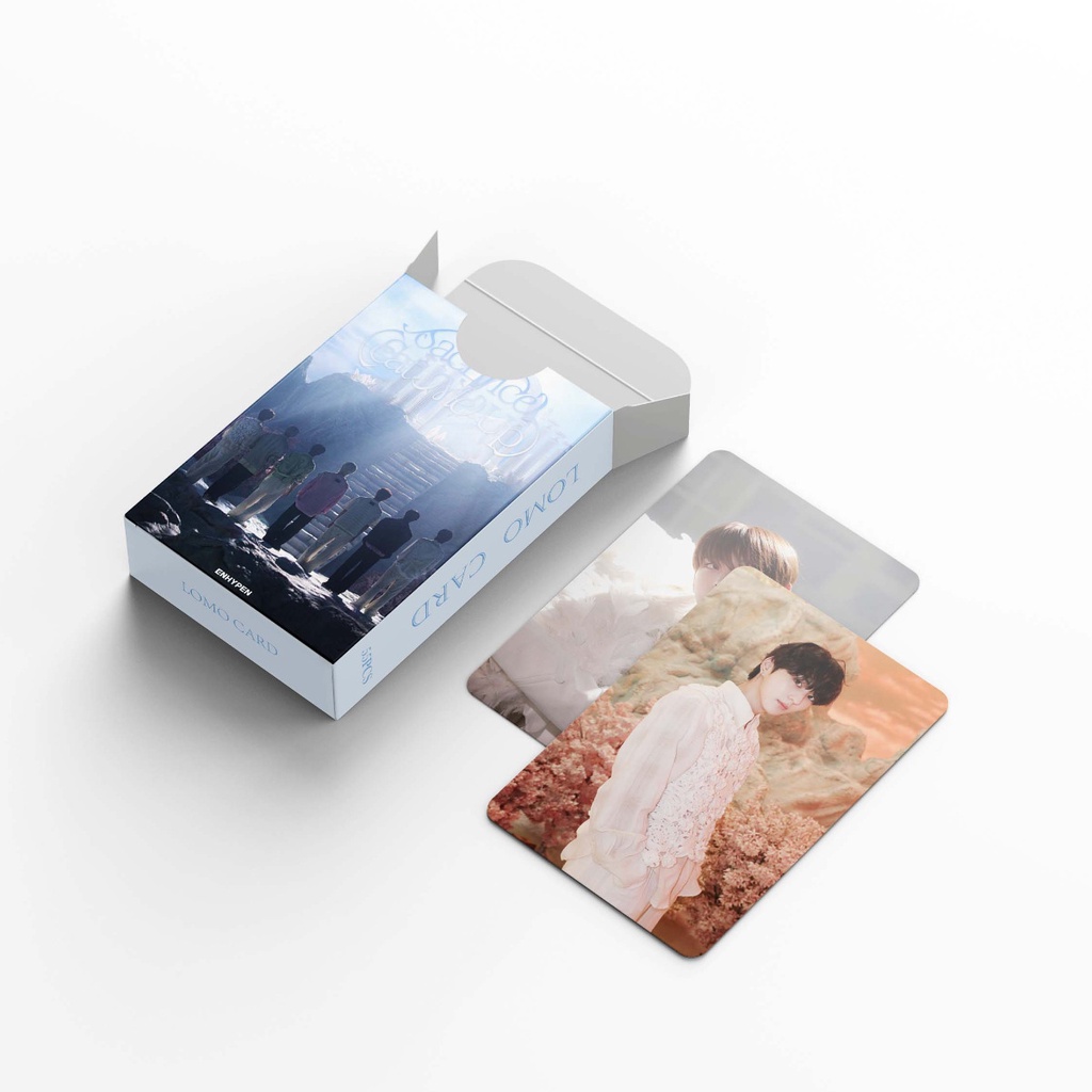 55pcs /box EN-HYPEN Album Kurban Photocards Eat Me Up Lomo Card ENHYPEN Kpop Postcards
