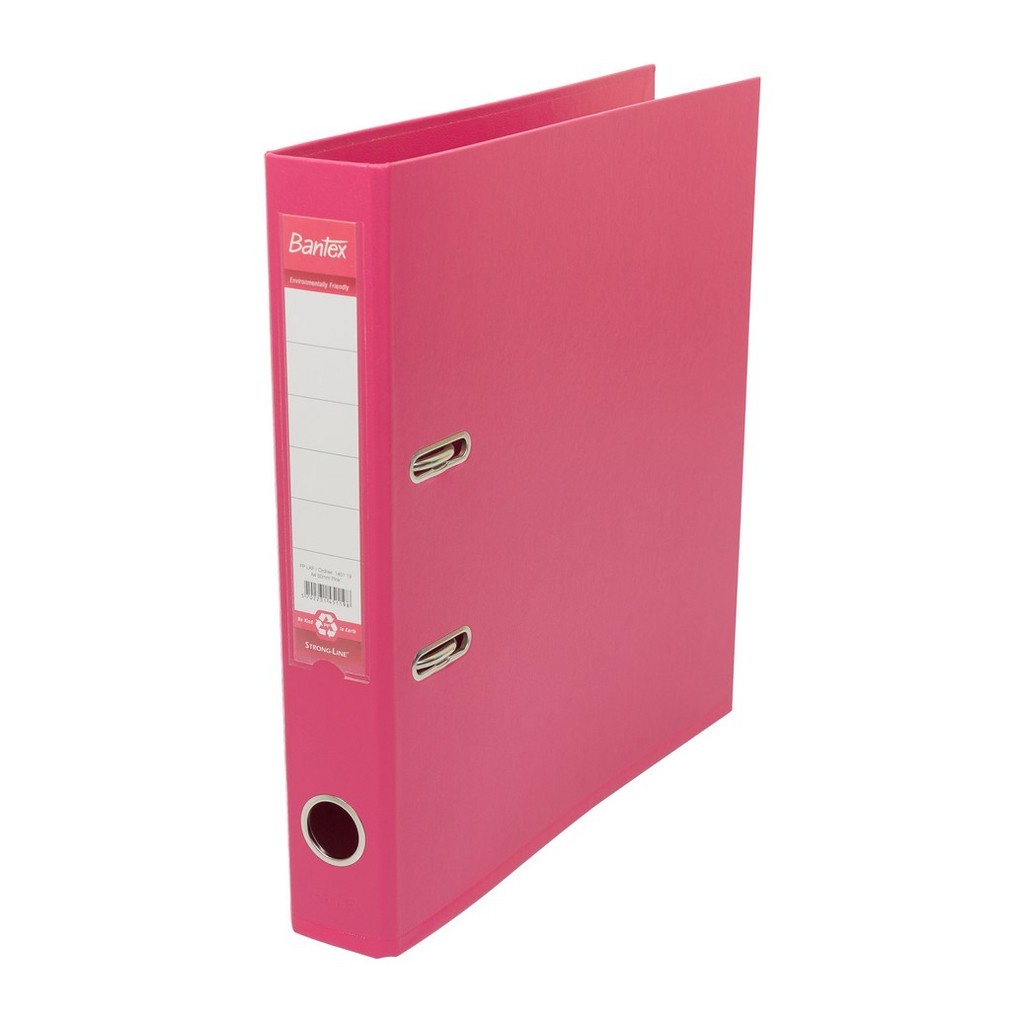 

[Artomas] Bantex Lever Arch File Ordner Plastic A4 5cm Pink #1451 19
