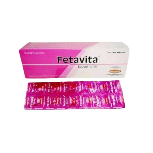 FETAVITA KAPSUL | VITAMIN DAN SUPLEMEN IBU HAMIL