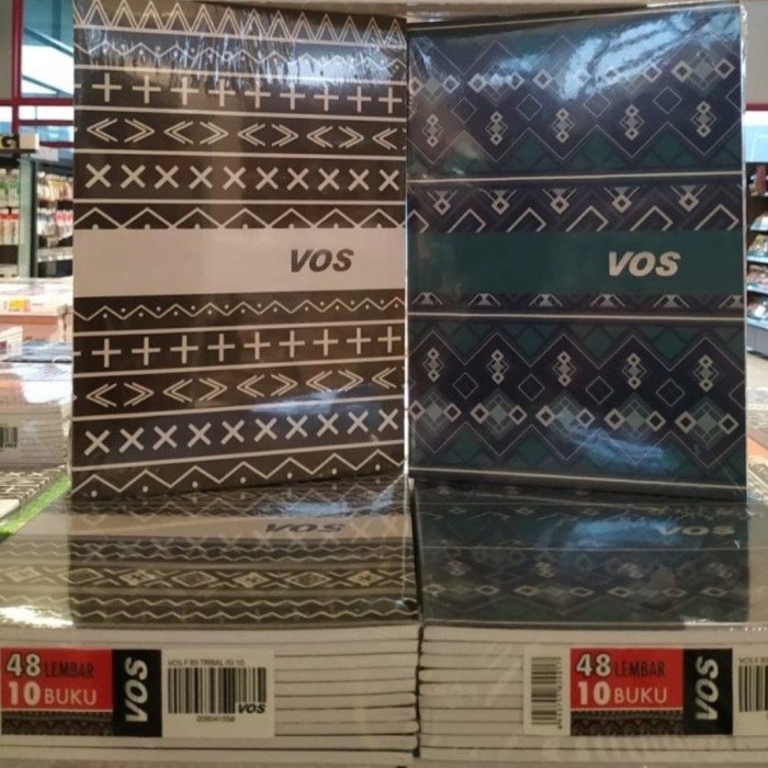 

✨BISA COD✨ -BUKU TULIS VOS B5 (BOXY) 48LEMBAR - CAMPUS MERAH