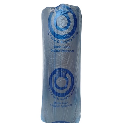 

Bubble wrap roll upack bening hitam 125cm x 50m - bening 2,3kg