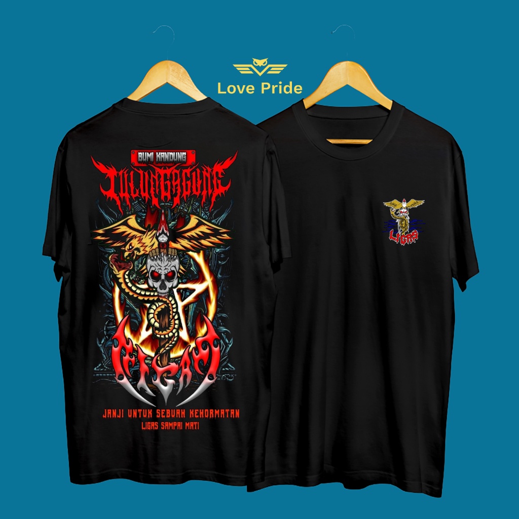 Kaos Tshirt Baju Distro Pencak Silat Ligas Pagar Nusa Bumi Kandung Tulungagung Premium Terbaru