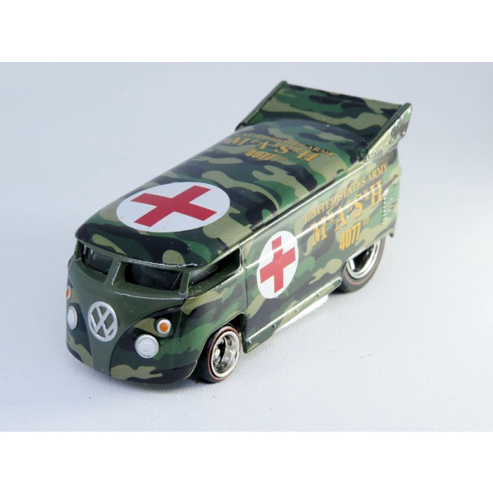 Hot Wheels loose Volkswagen VW Drag Bus - MASH US Army AS79