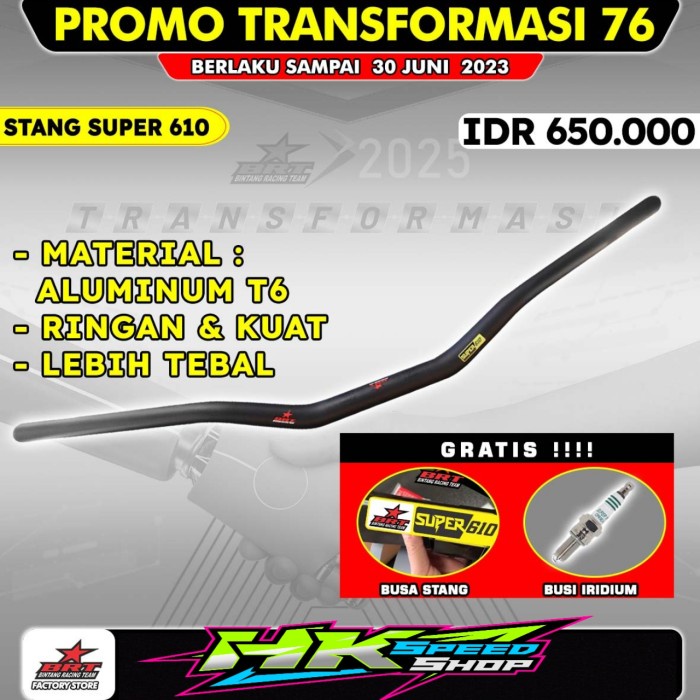 STANG TRAIL BRT FATBAR LOW SUPER 610 BONUS BUSA