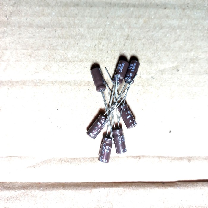 elko 1uf 50v elco bipolar NP BP nonpolar 1 uf 50 v non polar NP ori bi polar kapasitor capasitor