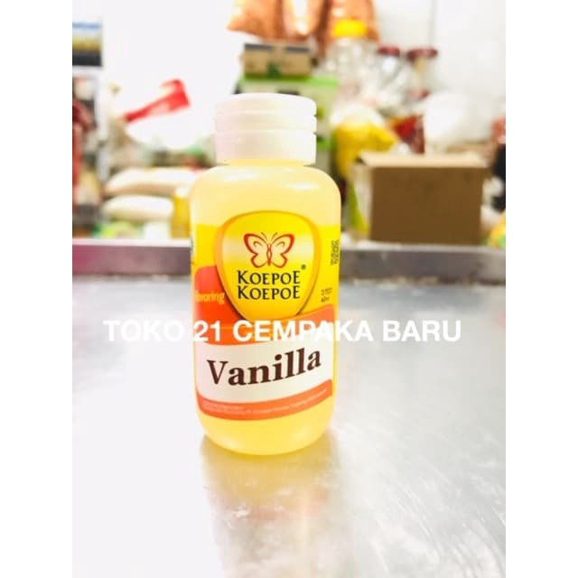 

Koepoe Koepoe VANILLA CAIR Botol 60 ml |Pasta Vanillie Vanilli Essence