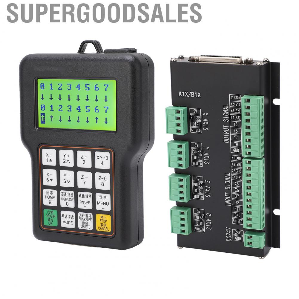 Supergoodsales CNC Control System  2 Modes Motion Controller Board Offline Operation 8 Core Processing CPU for Machine