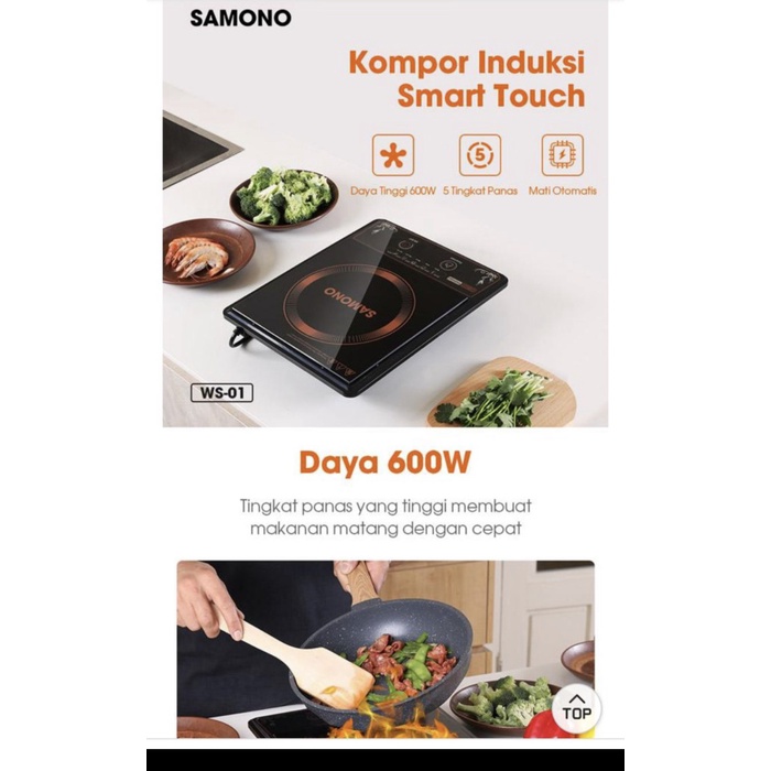 Kompor induksi samono 600w