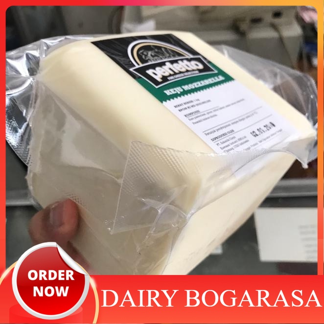 

Keju MozarellaPerfetto Kemasan 1Kg - 500Gr Mozzarella Cheese