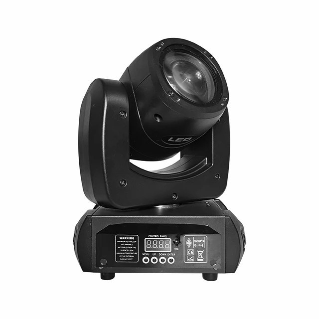 lampu sorot moving head beam mini 100watt prisma 8gobos