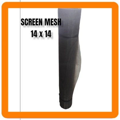 Ayakan atau screen mesh Custom Stainless SS 304 ukuran 14x14 mm beras Best Seller