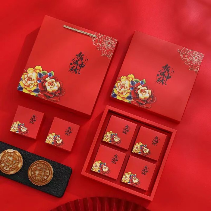 

Ready Stock Premium Box Mooncake 100 gr sekat 4