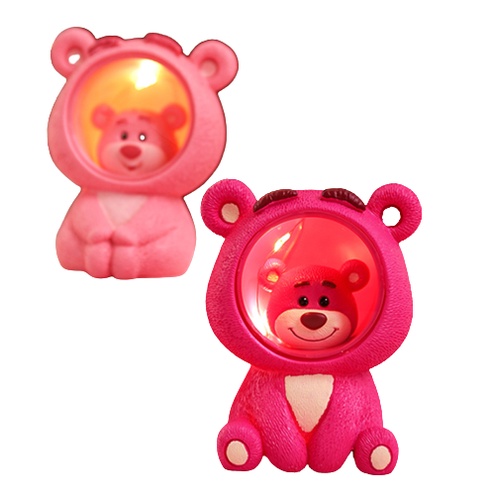 

J3 - Pen holder karakter lucu lampu malam kartun Tempat pulpen lucu
