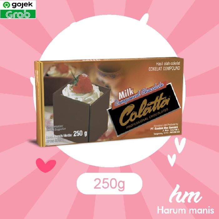 

Colatta Milk Chocolate Compound 250g