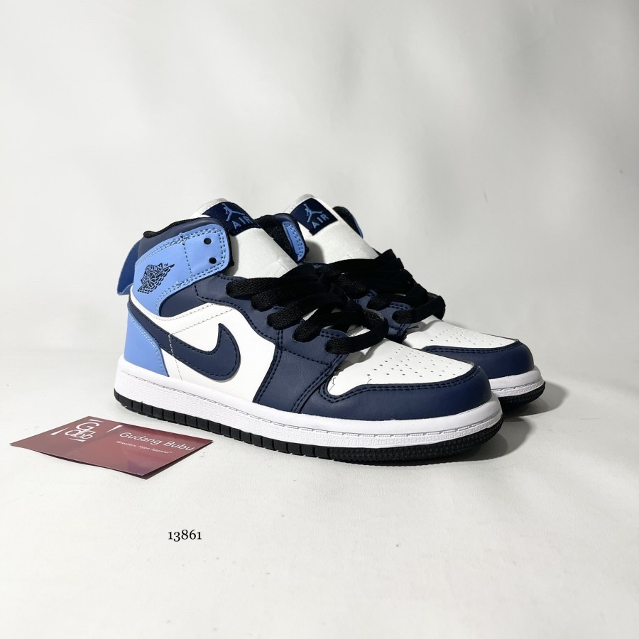 Air Jordan 1 Obsidian Blue UNC for KIDS Vs